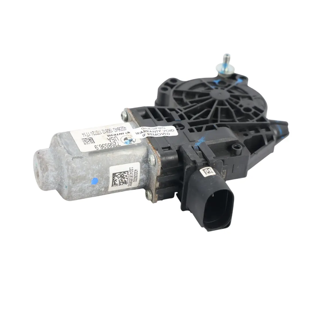 Door Window Lifter Control Motor Regulator Right O/S to BMW X3 F25 Rear with Part number 7258536 BMW X3 F25 Rear Door Window Lifter Control Motor Regulator Right O/S - SKU 7258536-1 - Part number 7258536