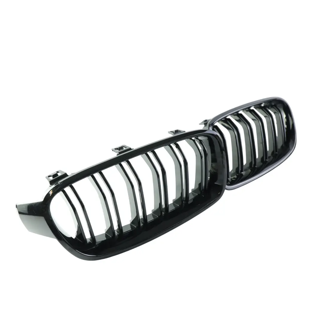 BMW F30 F31 Front Bumper Grille Frame Sport Black Left N/S Set X2 - SKU 7260497-5 - Part number 7260497