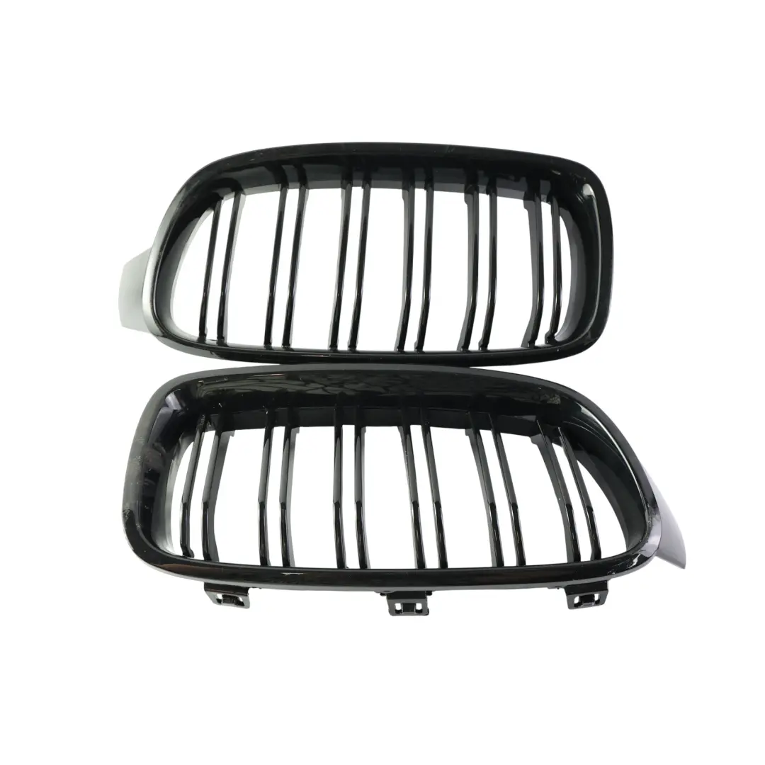 Stoßstange Grill Rahmen Sport Schwarz Links Set X2 für BMW F30 F31 mit Teilenummer 7260497 BMW F30 F31 Stoßstange Grill Rahmen Sport Schwarz Links Set X2 - SKU 7260497-5 - Teilenummer 7260497