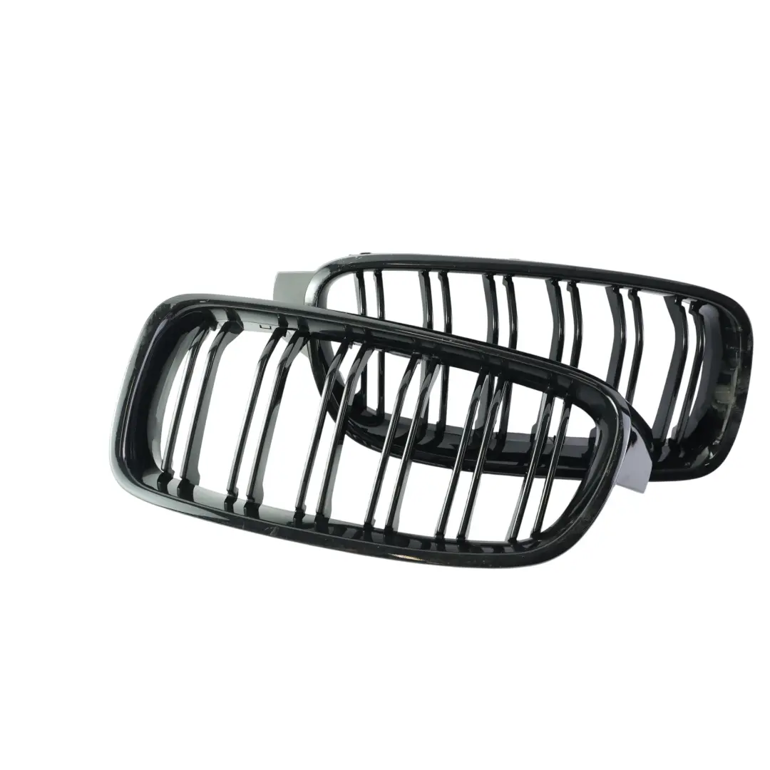 Stoßstange Grill Rahmen Sport Schwarz Links Set X2 für BMW F30 F31 mit Teilenummer 7260497 BMW F30 F31 Stoßstange Grill Rahmen Sport Schwarz Links Set X2 - SKU 7260497-5 - Teilenummer 7260497