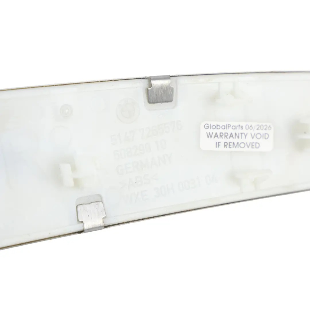 BMW F31 Boot Load Sill Trim Cover Panel Trim Aluminium Right O/S - SKU 7265576 - Part number 7265576