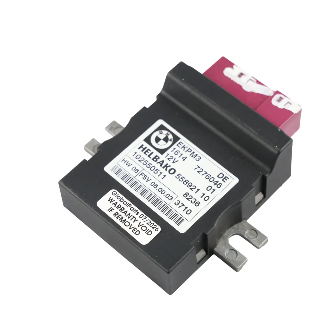 BMW E60 E61 E81 E87 E90 E91 E92 Steuergerät für Kraftstoffpumpe - SKU 7276046 - Teilenummer 7276046