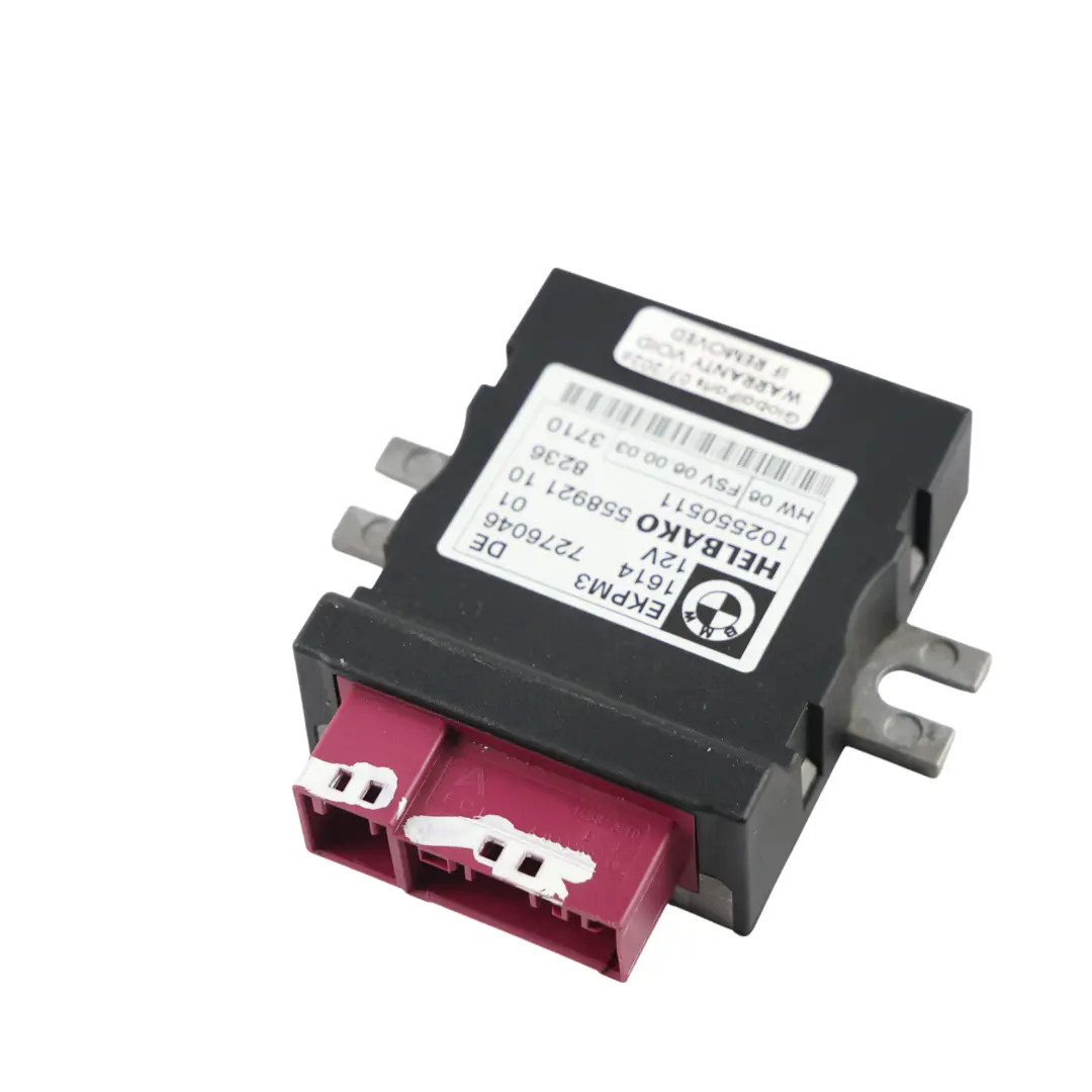 Steuergerät für Kraftstoffpumpe für BMW E60 E61 E81 E87 E90 E91 E92 mit Teilenummer 7276046 BMW E60 E61 E81 E87 E90 E91 E92 Steuergerät für Kraftstoffpumpe - SKU 7276046 - Teilenummer 7276046