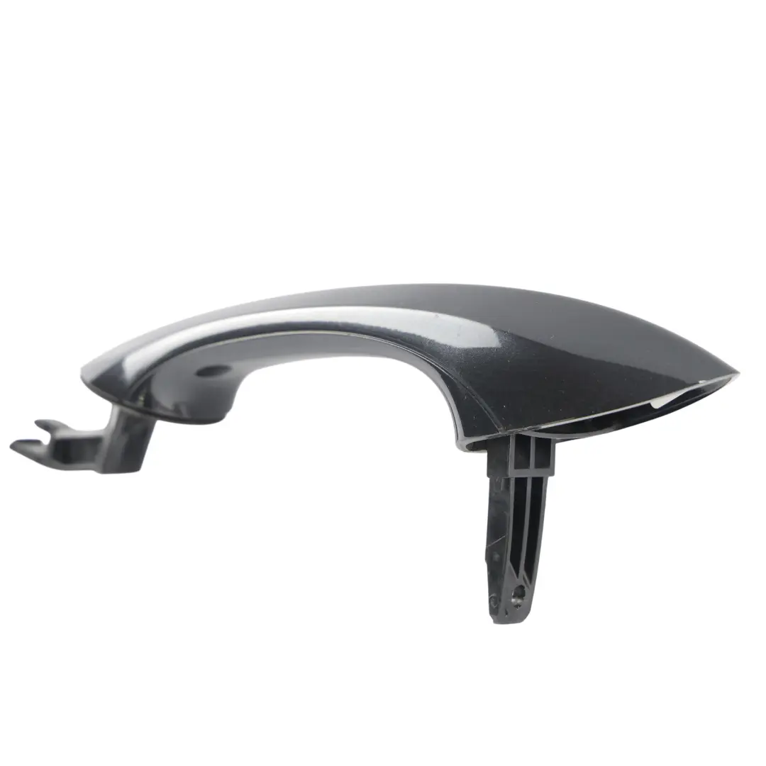 BMW F10 F11 Rear Exterior Door Grab Handle Left N/S Sophisto Grey - B90 - SKU 7276241-SBR - Part number 7276241