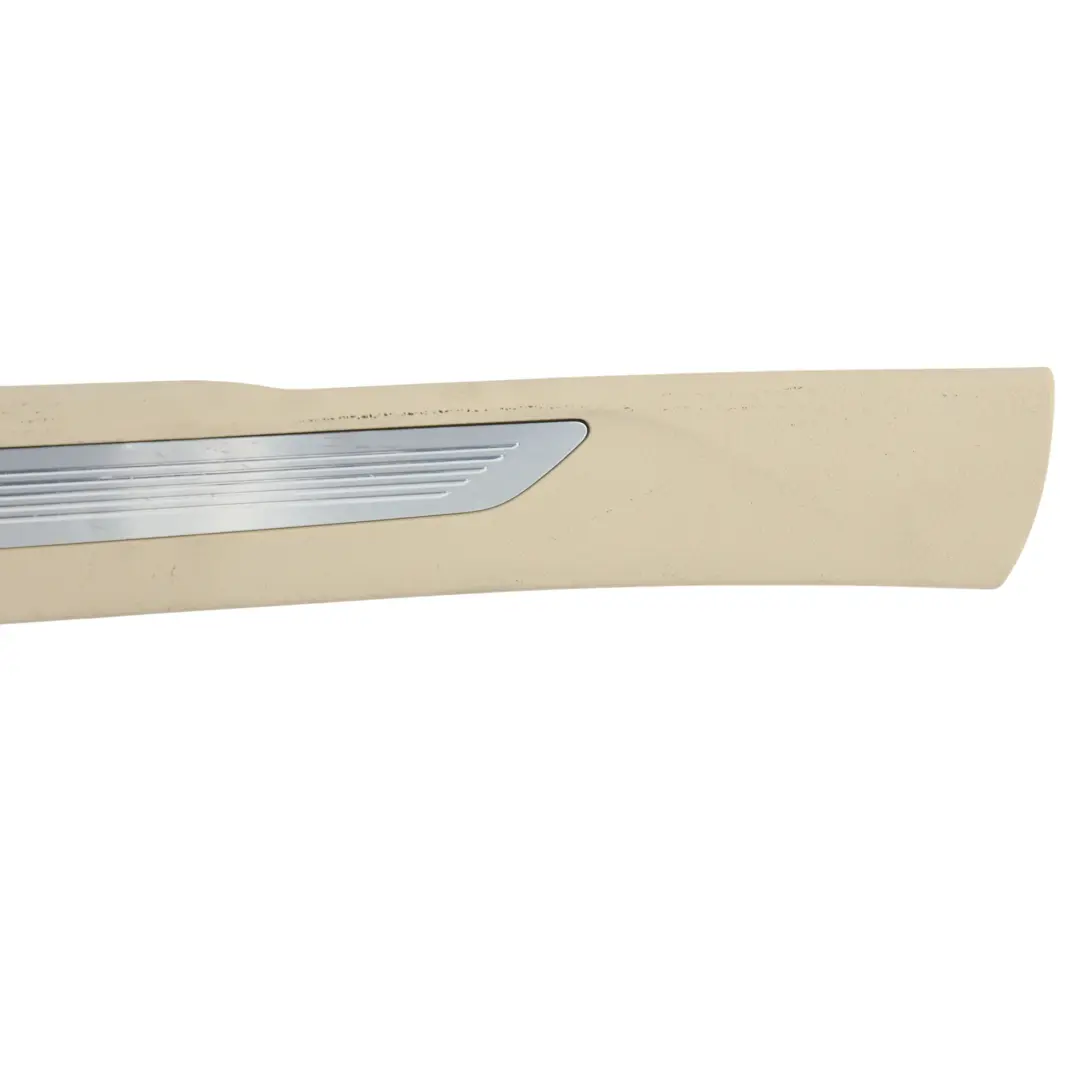 BMW F15 F16 Copri Soglia Porta Anteriore Sinistra M Sport Beige - SKU 7284557-2 - Numero di parte 7284557