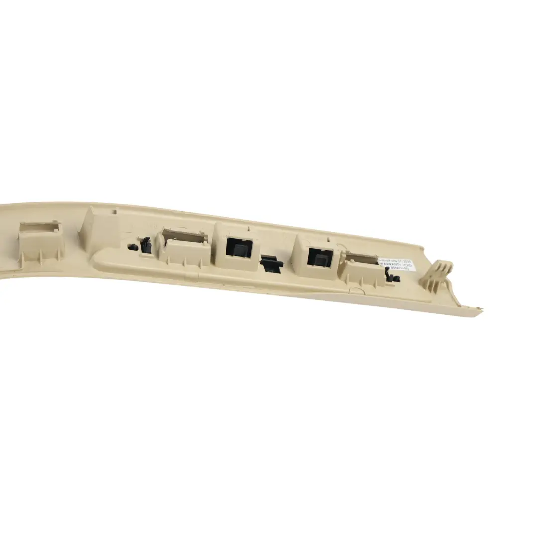 Moldura Puerta Trasera Beige M Sport Derecha para BMW F15 con número de pieza 7342568 BMW F15 Moldura Puerta Trasera Beige M Sport Derecha - SKU 7284578 - Número de pieza 7342568