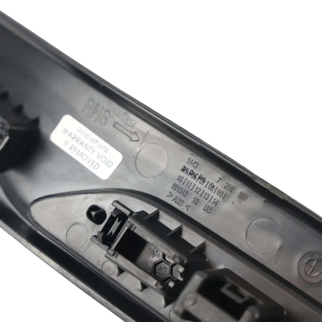 BMW X5 F15 Baguette Seuil Porte Arrière Droite - SKU 7284580-1 - Numéro de pièce 7284580