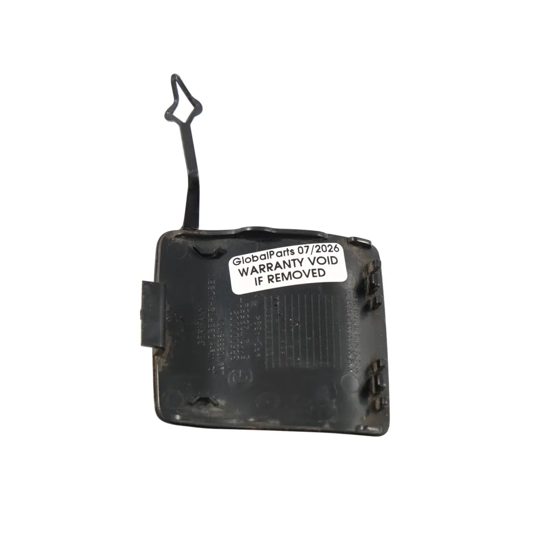 Bumper Tow Eye Cover Trim Cap Sparkling Graphite - A22 to BMW F22 F23 Rear with Part number 7285527 BMW F22 F23 Rear Bumper Tow Eye Cover Trim Cap Sparkling Graphite - A22 - SKU 7285527-SG - Part number 7285527
