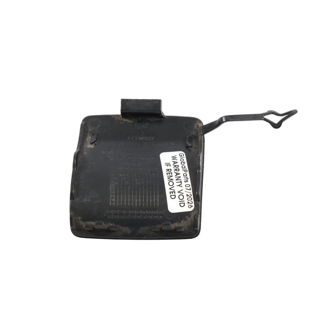 Bumper Tow Eye Cover Trim Cap Sparkling Graphite - A22 to BMW F22 F23 Rear with Part number 7285527 BMW F22 F23 Rear Bumper Tow Eye Cover Trim Cap Sparkling Graphite - A22 - SKU 7285527-SG - Part number 7285527