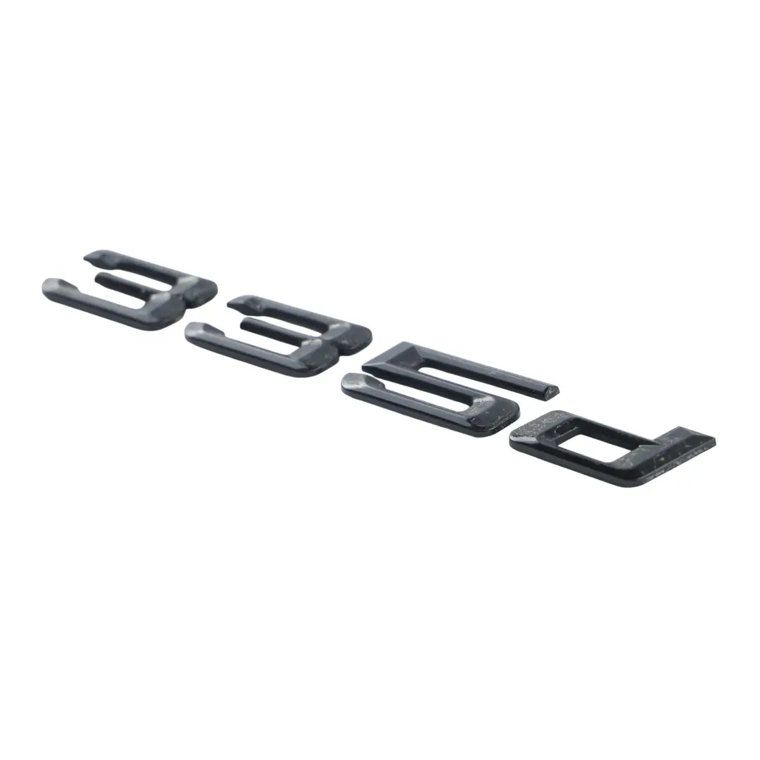 BMW F31 Heck Kofferraum Deckel Emblem Schriftzug 335d Schwarz - SKU 7289897-1 - Teilenummer 7289897