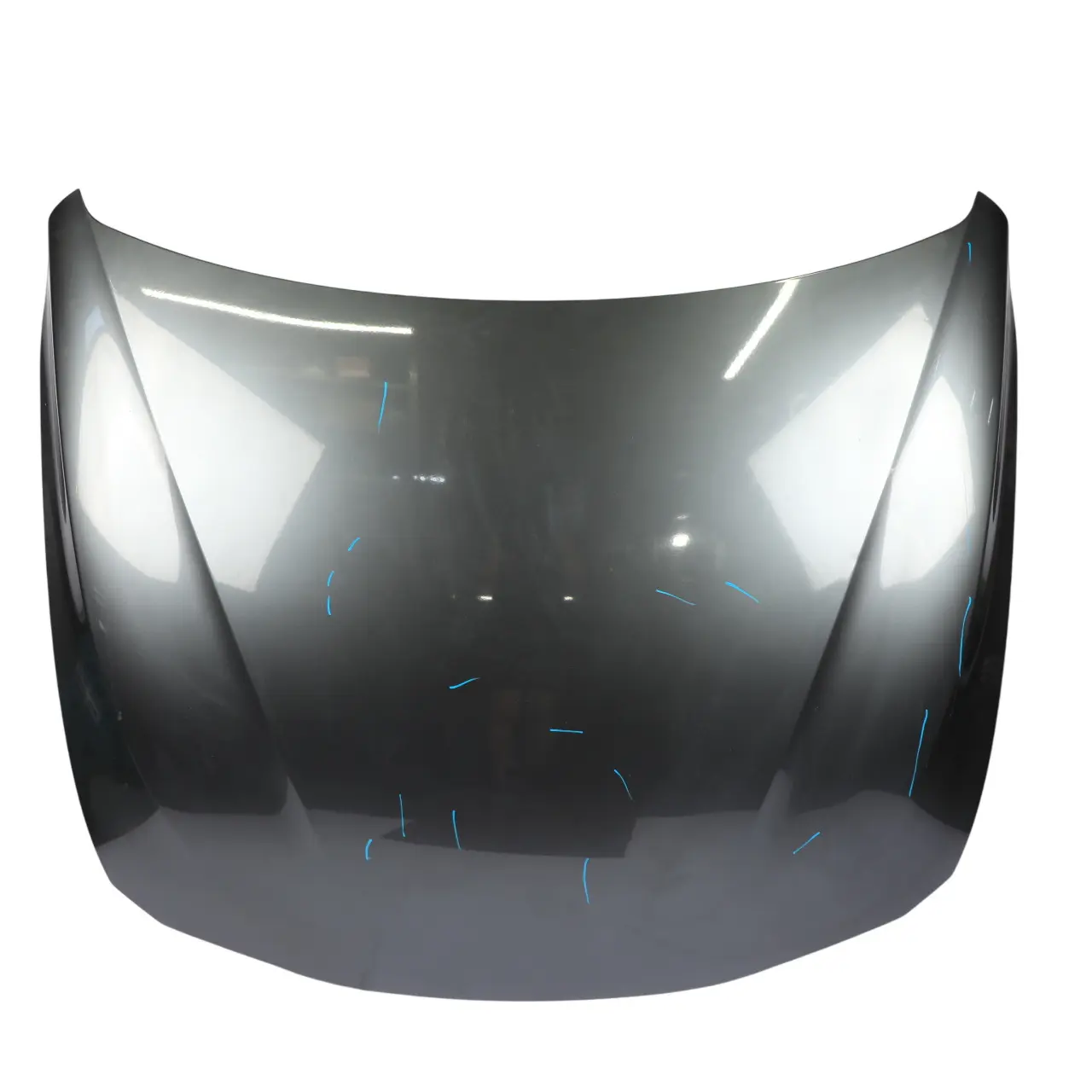 BMW F30 F32 Hood Bonnet Engine Cover Panel Mineralgrau Grey Metallic - B39