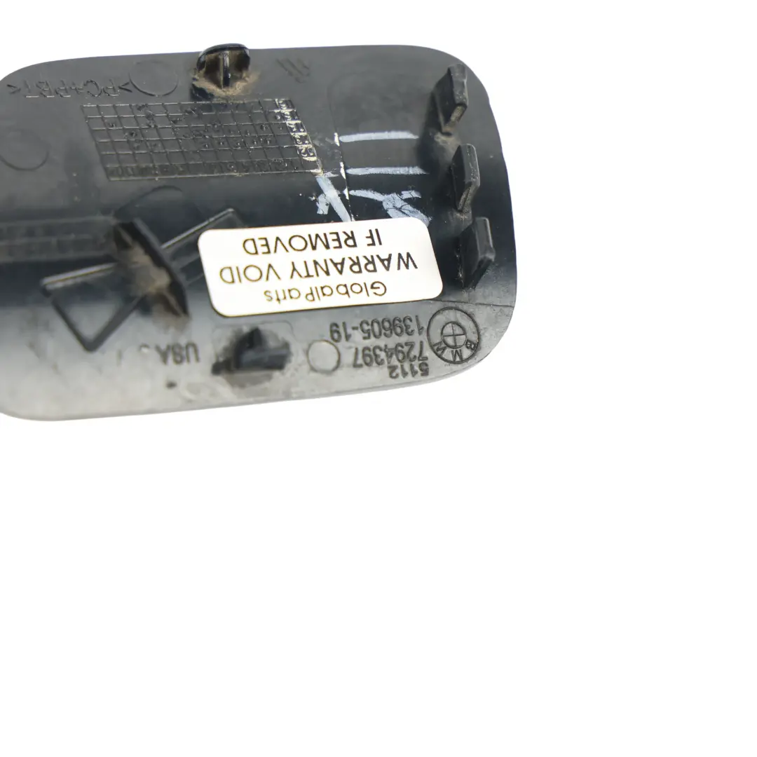 Anhängerkupplung Abdeckkappe Hinten Spacegrau Metallic A52 für BMW X5 F15 mit Teilenummer 7294397 BMW X5 F15 Anhängerkupplung Abdeckkappe Hinten Spacegrau Metallic A52 - SKU 7294397-SCG - Teilenummer 7294397