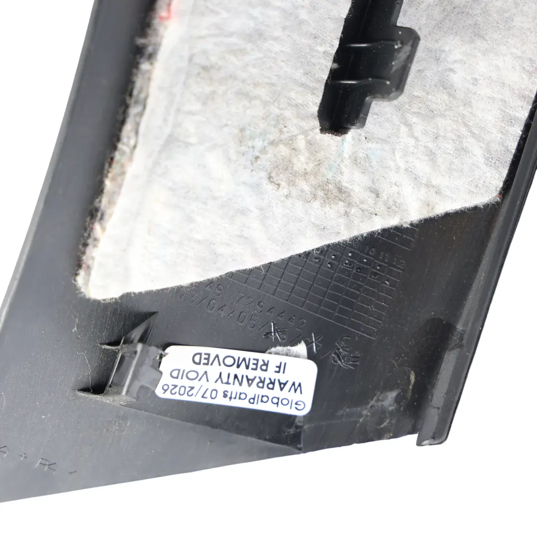 BMW X5 F15 Kofferraum Heckklappe Verkleidung Abdeckung Schwarz Rechts - SKU 7294442-1 - Teilenummer 7294442