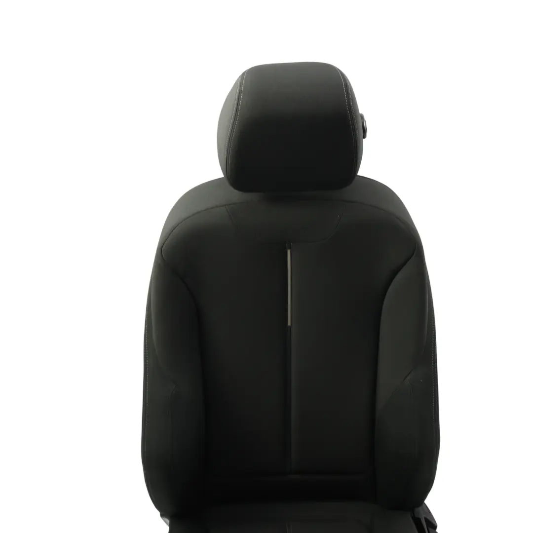 BMW F20 Front Sport Seat Left N/S Cloth Fabric Track / Anthracite Grey Accent - SKU 7295131-5 - Part number 7295131