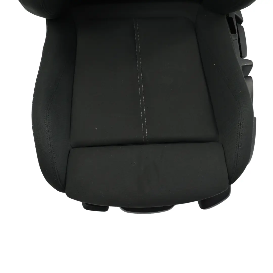BMW F20 Front Sport Seat Left N/S Cloth Fabric Track / Anthracite Grey Accent - SKU 7295131-5 - Part number 7295131
