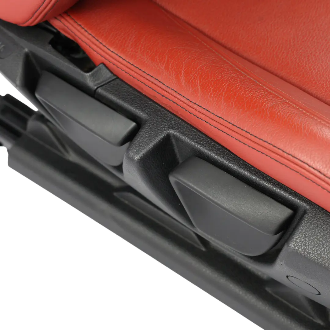 Asiento Delantero Sport Derecho Cuero Dakota Korall Rot para BMW F30 F31 F34 GT M con número de pieza 7295148 BMW F30 F31 F34 GT M Asiento Delantero Sport Derecho Cuero Dakota Korall Rot - SKU 7295148-6 - Número de pieza 7295148
