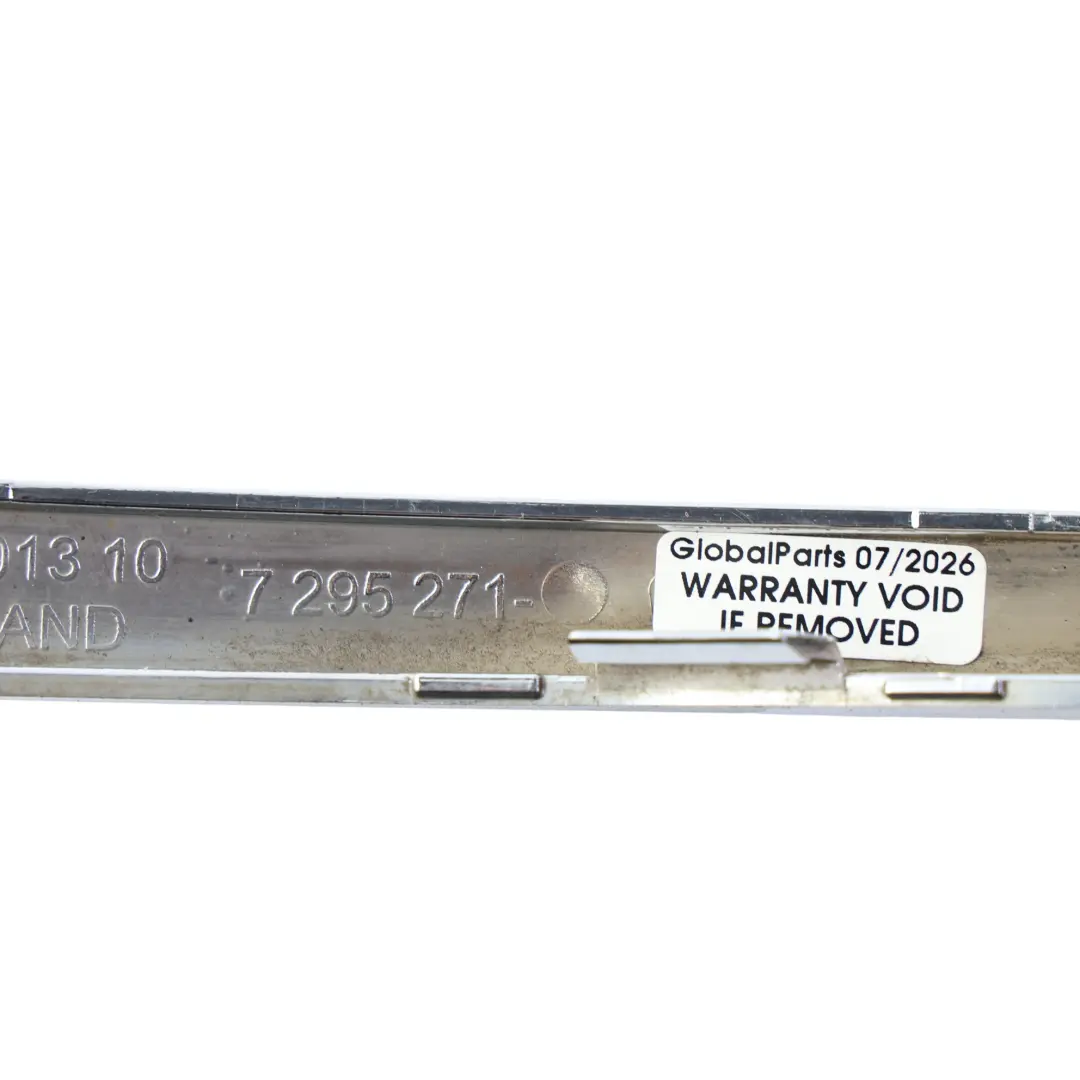 BMW F01 LCI F02 LCI Stoßstange Vorne Zierleiste Abdeckung Links - SKU 7295271 - Teilenummer 7295271
