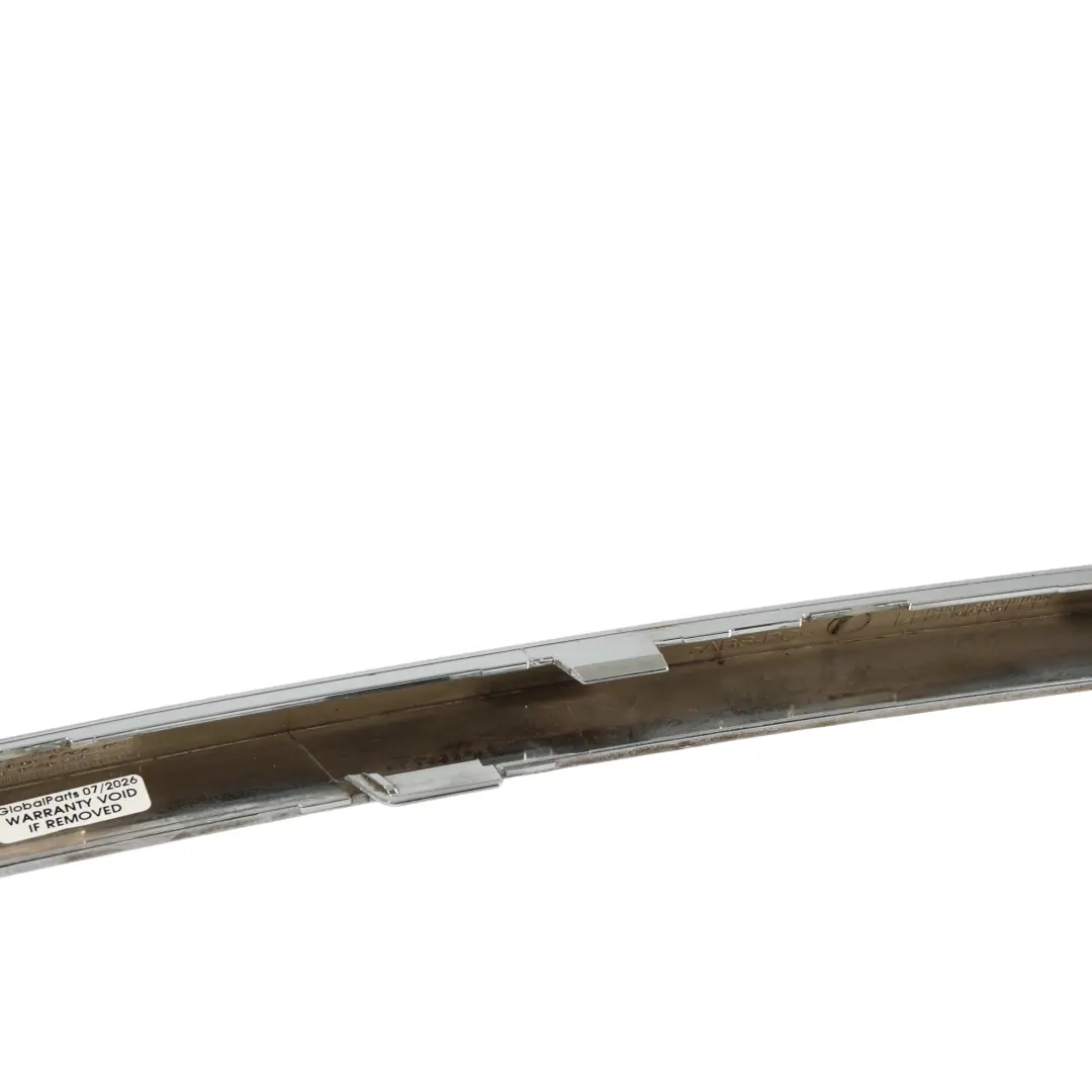 BMW F01 F02 F03 Front Bumper Trim Strip Cover Right O/S Side Silver - SKU 7295272 - Part number 7295272