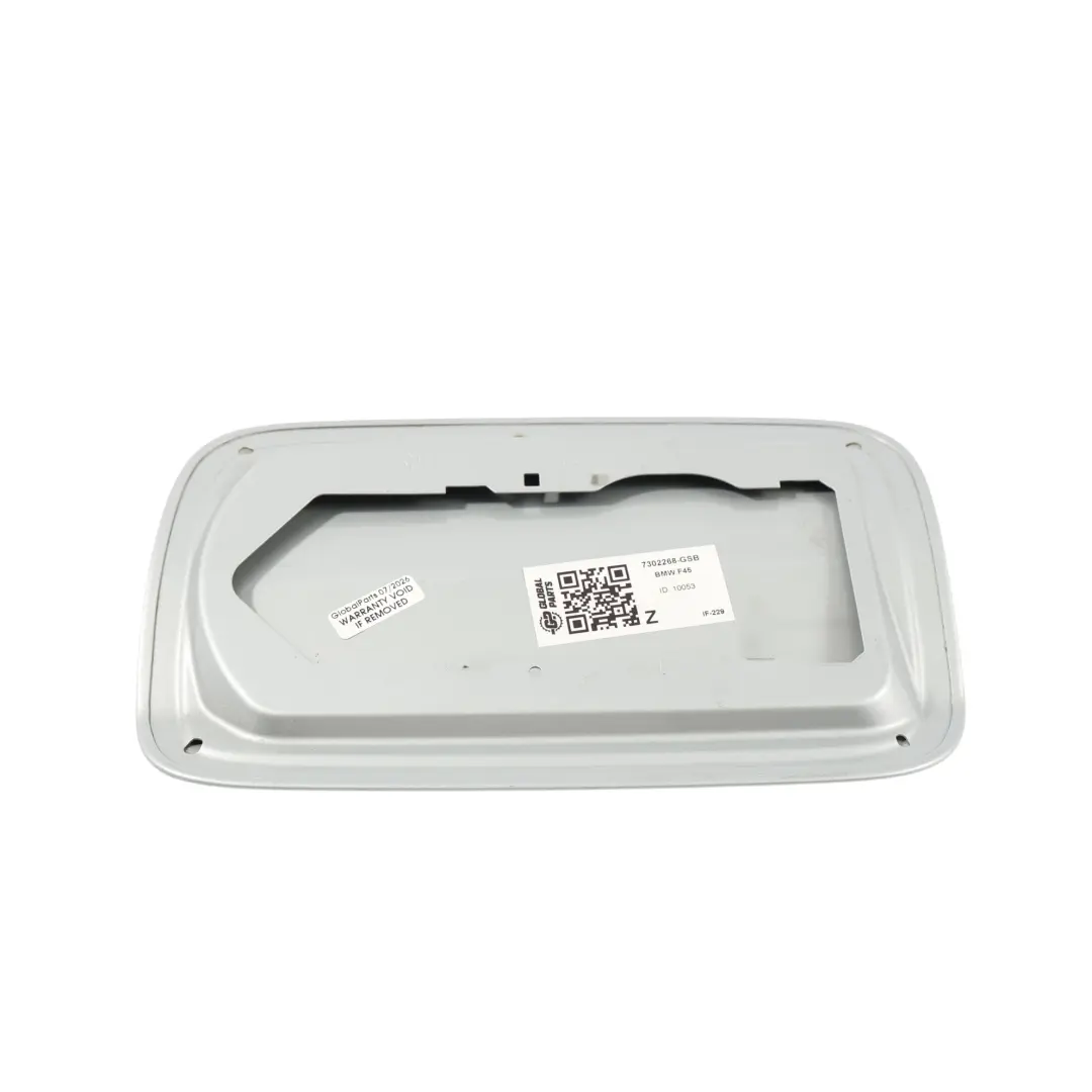 Filler Fill-in Flap Cover Glacier Silber Metallic A83 to BMW F45 Active Tourer Fuel with Part number 7302268 BMW F45 Active Tourer Fuel Filler Fill-in Flap Cover Glacier Silber Metallic A83 - SKU 7302268-GSB - Part number 7302268