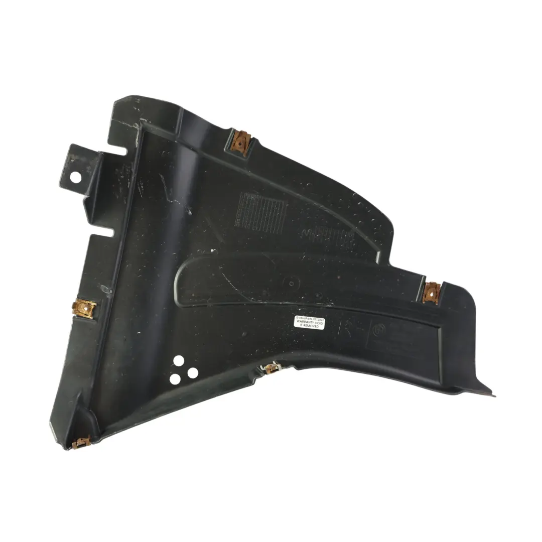 Front Wheel Arch Cover Bottom Panel Trim Right O/S to BMW F01 F02 F03 LCI with Part number 7302376 BMW F01 F02 F03 LCI Front Wheel Arch Cover Bottom Panel Trim Right O/S - SKU 7302376 - Part number 7302376