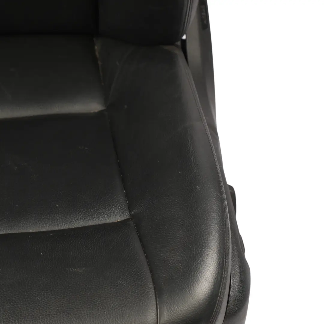 BMW F01 LCI Front Seat Heated Electric Left N/S Leather Dakota Black - SKU RHD-7303339-1 - Part number 7303339