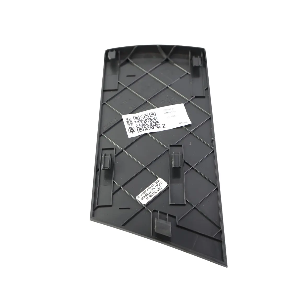 BMW F31 Headliner Trim Panel Cover Right O/S Black - SKU 7305022 - Part number 7305022