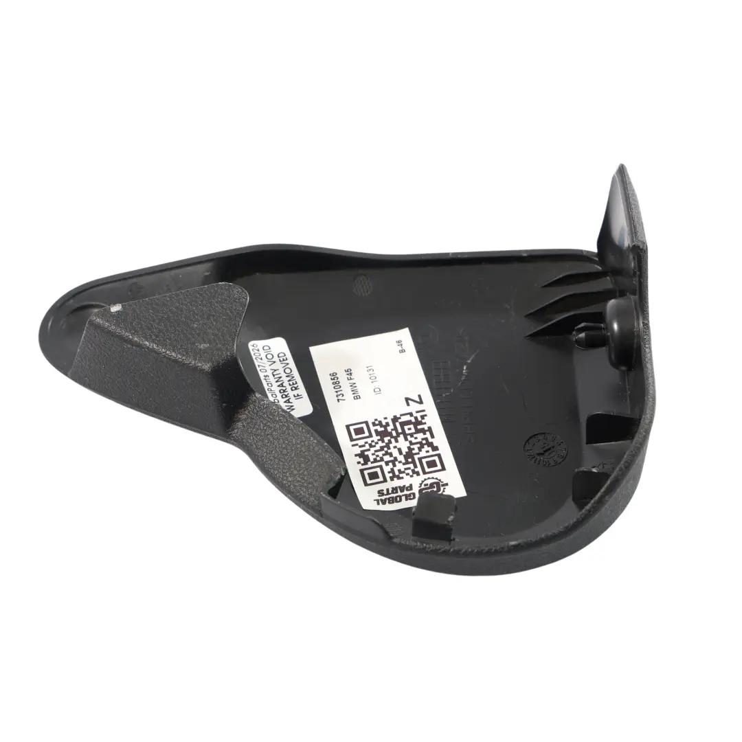 BMW F45 Front Seat Trim Cover Panel Right O/S Black - SKU 7310856 - Part number 7310856