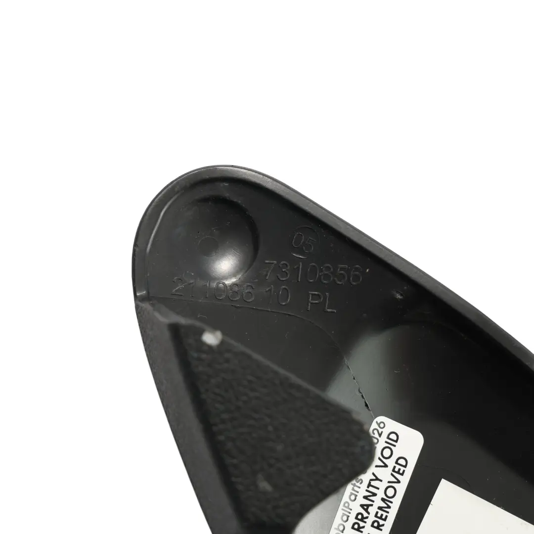 BMW F45 Front Seat Trim Cover Panel Right O/S Black - SKU 7310856 - Part number 7310856