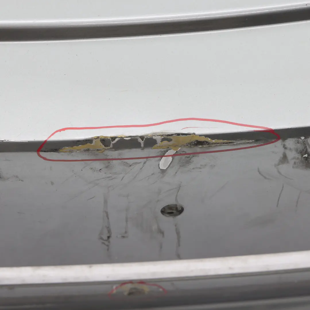 Bumper Trim Panel Cover Spacegrau Grey Metallic - A52 to BMW F01 LCI Rear with Part number 7311354 BMW F01 LCI Rear Bumper Trim Panel Cover Spacegrau Grey Metallic - A52 - SKU 7311354-SCG - Part number 7311354