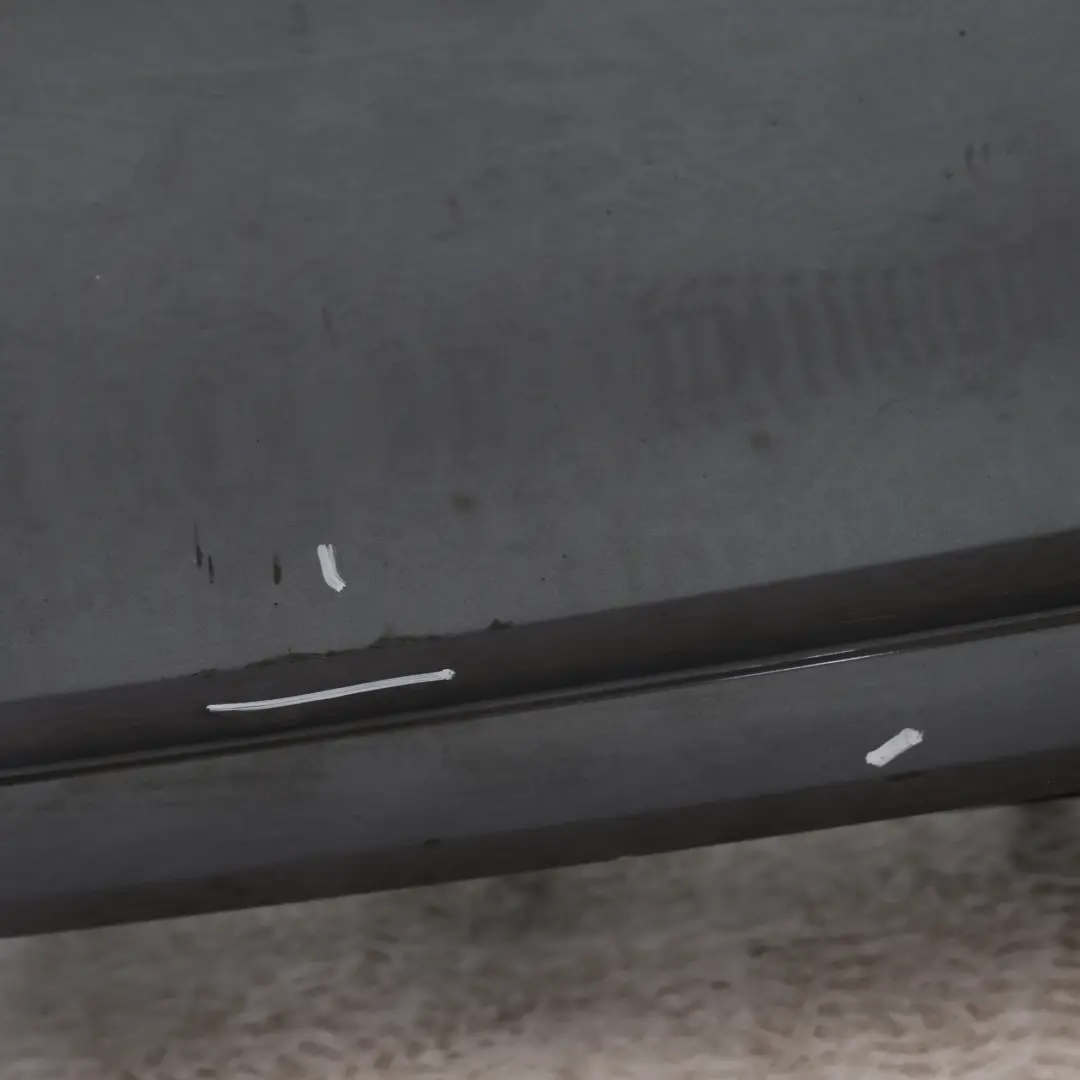 Bumper Cover Mineral Grau Grey Metallic - B39 to BMW F30 Rear with Part number 7312725 BMW F30 Rear Bumper Cover Mineral Grau Grey Metallic - B39 - SKU 7312725-MG - Part number 7312725