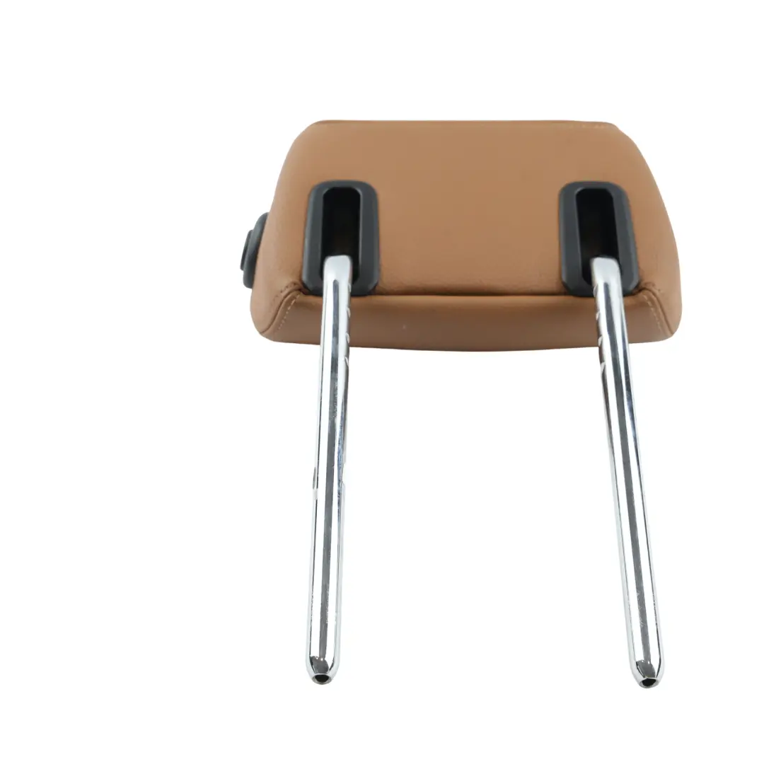 Headrest Rear Seat Leather Saddle Brown Left Right 7312860 to BMW F30 F31 F34 F35 with Part number 7312854 BMW F30 F31 F34 F35 Headrest Rear Seat Leather Saddle Brown Left Right 7312860 - SKU 7312854 - Part number 7312854