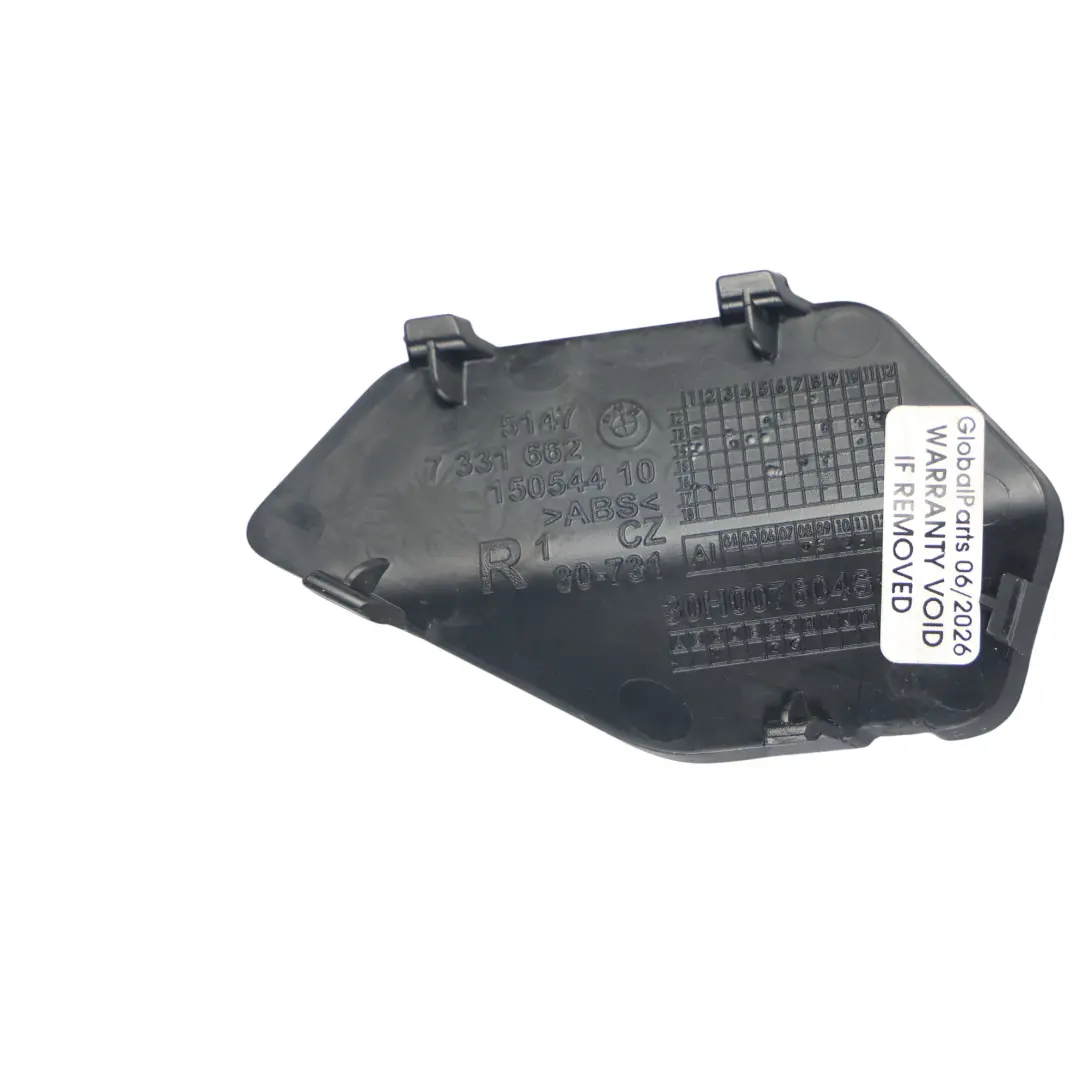 Cubierta Panel Maletero Interior Derecho para BMW F22 F23 F87 M2 con número de pieza 7331662 BMW F22 F23 F87 M2 Cubierta Panel Maletero Interior Derecho - SKU 7331662 - Número de pieza 7331662