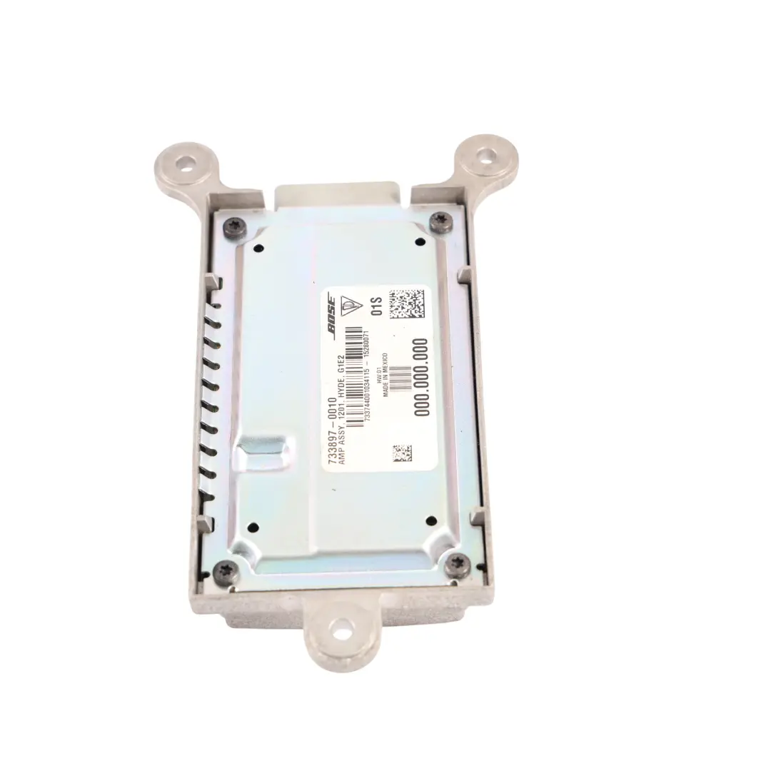 Amplificateur Audio Bose 733897 pour Porsche Cayenne à propos du numéro de pièce 733897-0010 Porsche Cayenne Amplificateur Audio Bose 733897 - SKU 733897-0010 - Numéro de pièce 733897-0010