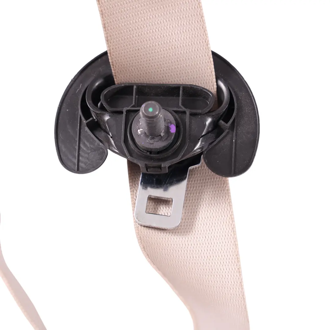 BMW X5 F15 Rear Seat Belt Seatbelt Oyster Right O/S - SKU 7343640 - Part number 7343640