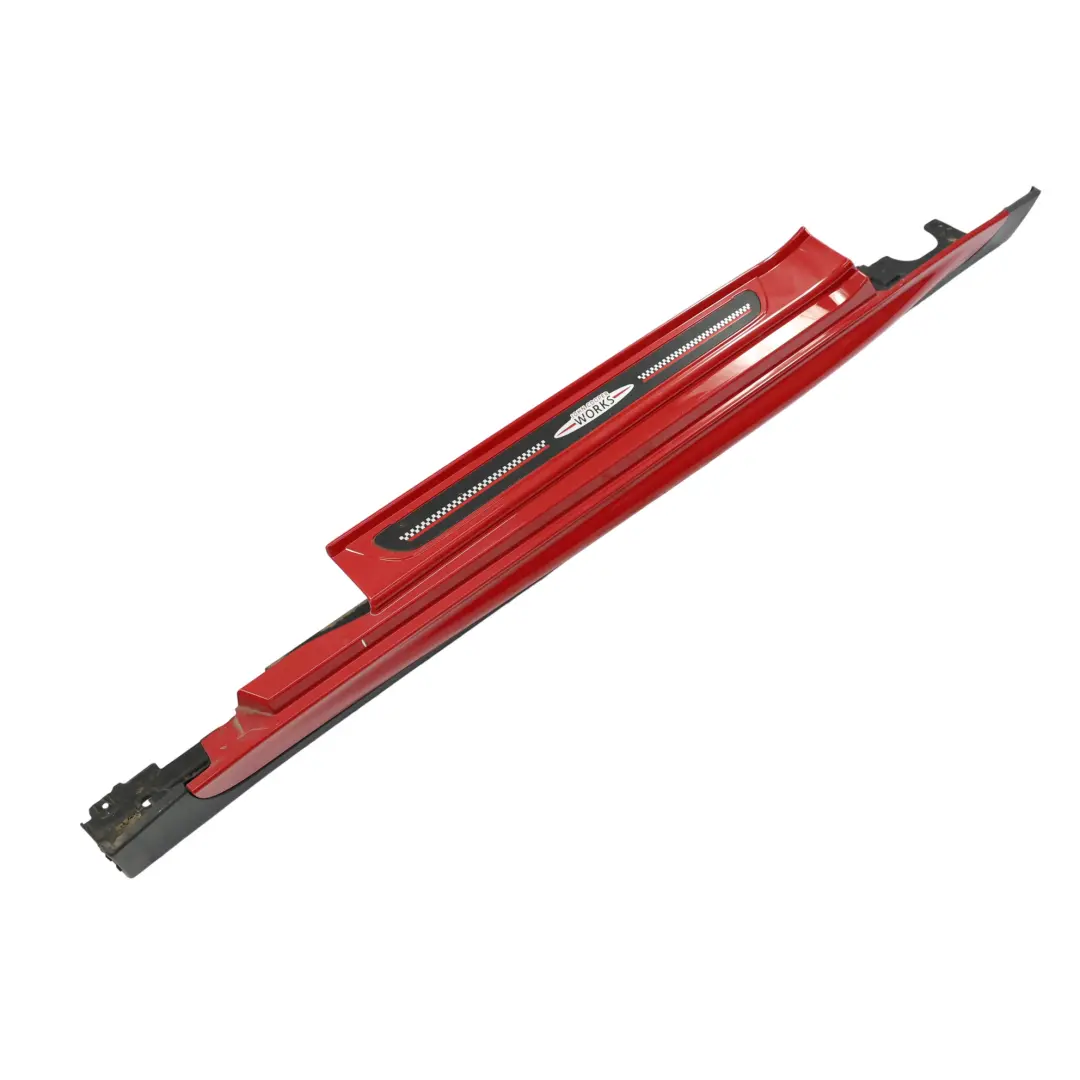 Side Skirt Left N/S JCW Sill Side Cover Rocker Panel Chili Red - 851 to Mini F56 with Part number 7352151 Mini F56 Side Skirt Left N/S JCW Sill Side Cover Rocker Panel Chili Red - 851 - SKU 7352151-CHRED - Part number 7352151