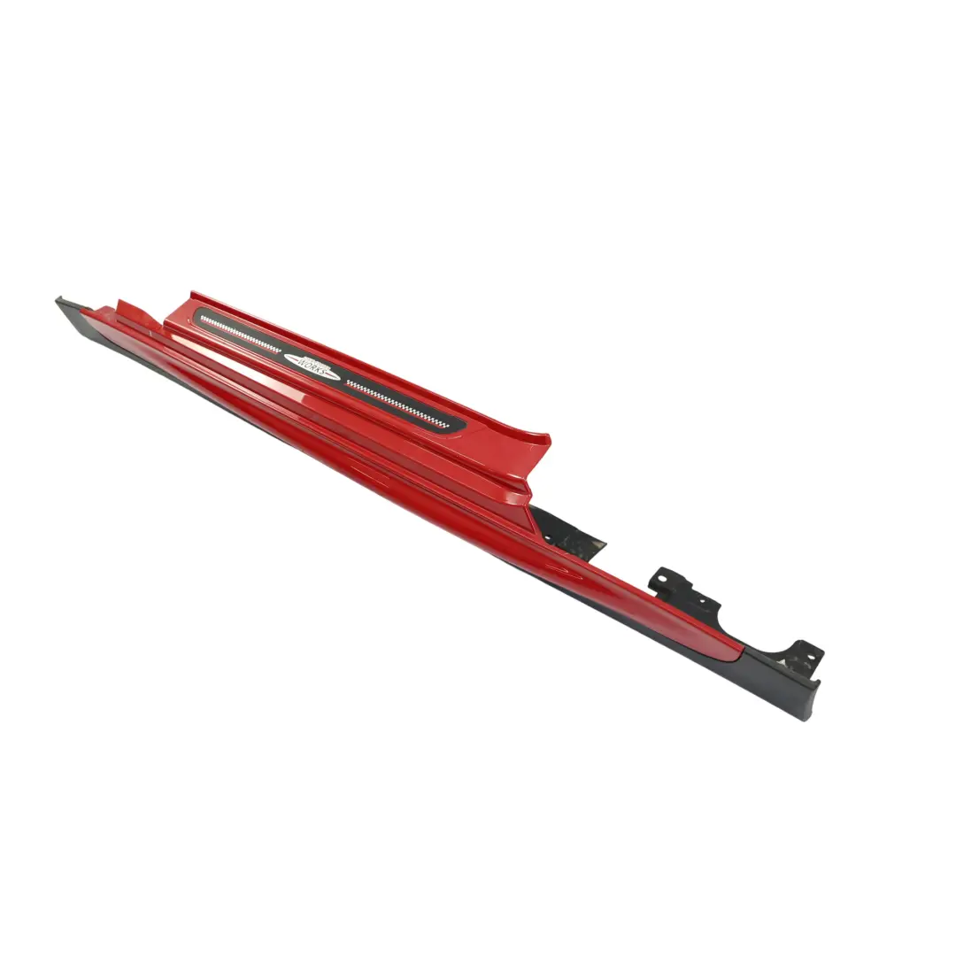 Mini F56 Side Skirt Left N/S JCW Sill Side Cover Rocker Panel Chili Red - 851 - SKU 7352151-CHRED - Part number 7352151