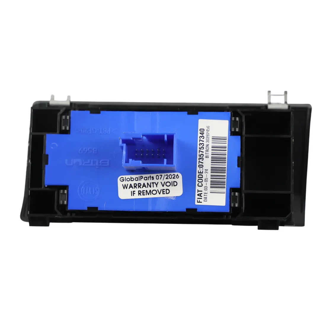 Vauxhall Movano C Dashboard Light Control Switch - SKU 07357537340 - Part number 07357537340