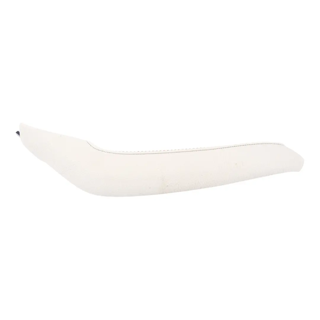 Manija Puerta Delantera Izquierda Cuero Blanco Marfil para BMW F25 F26 con número de pieza 7361033 BMW F25 F26 Manija Puerta Delantera Izquierda Cuero Blanco Marfil - SKU 7361033 - Número de pieza 7361033