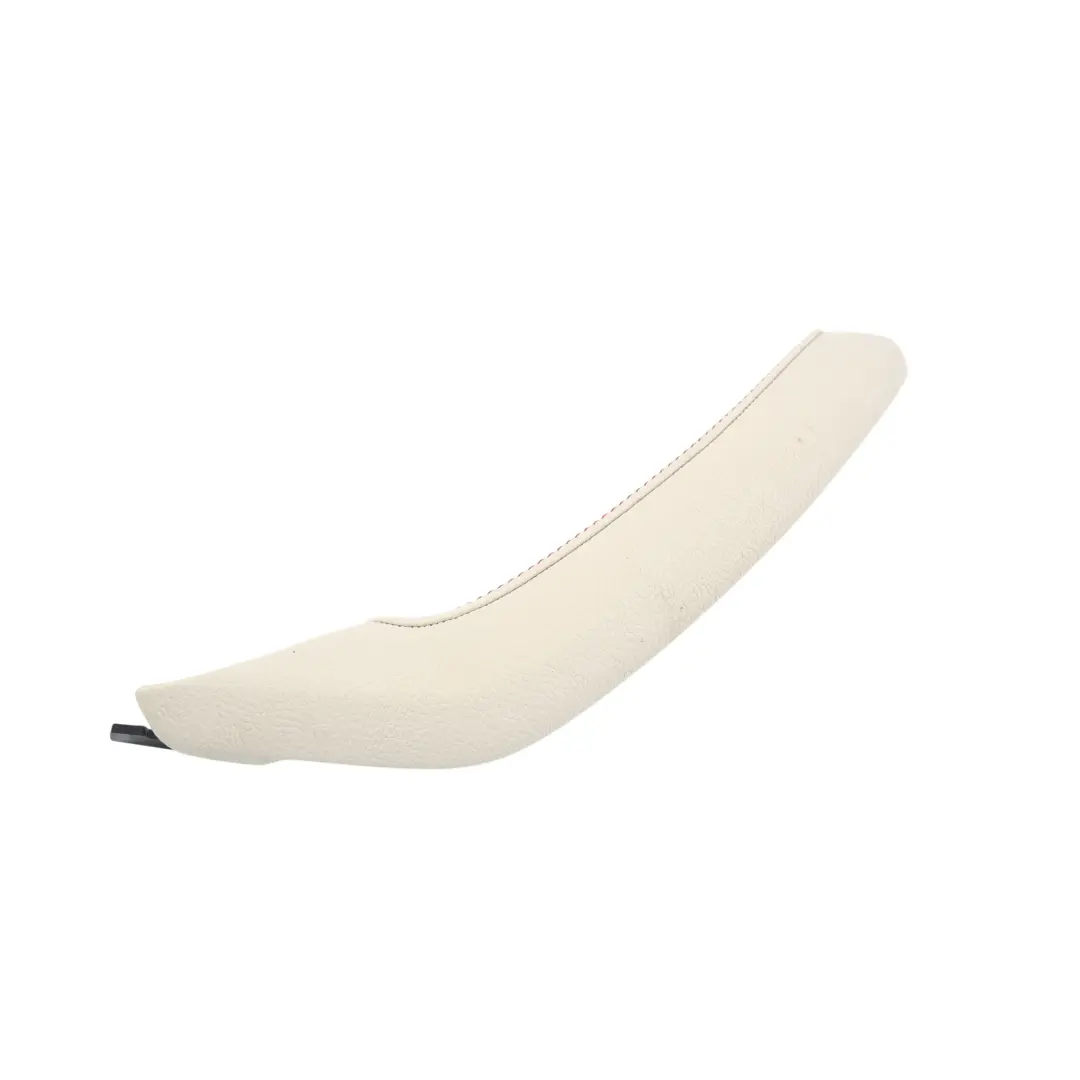 Door Interior Handle Front Left N/S Leather Ivory White to BMW F25 F26 with Part number 7361033 BMW F25 F26 Door Interior Handle Front Left N/S Leather Ivory White - SKU 7361033 - Part number 7361033
