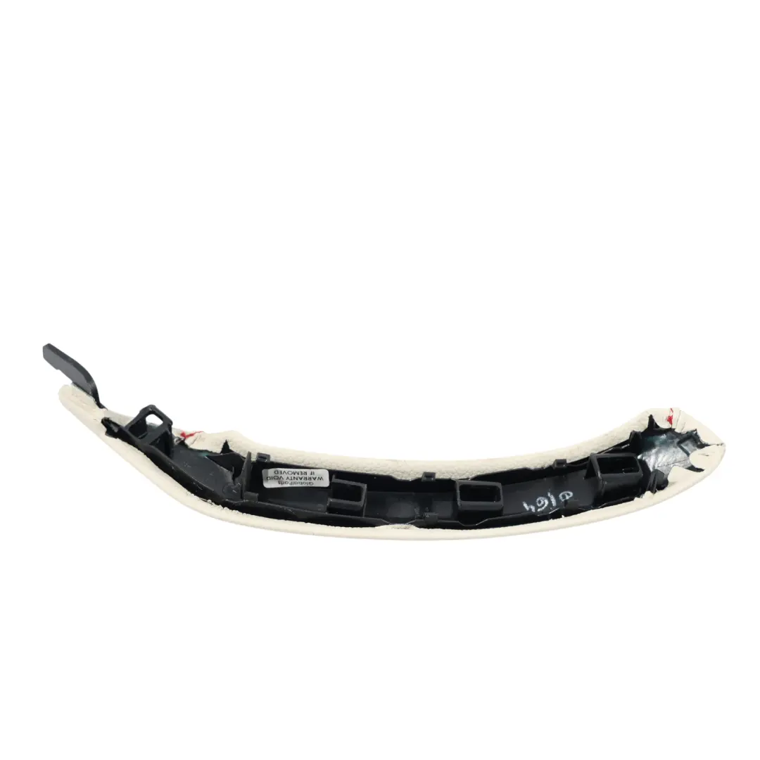 Poignée Intérieure Porte Avant Droite Cuir Blanc Ivoire pour BMW F25 F26 à propos du numéro de pièce 7361034 BMW F25 F26 Poignée Intérieure Porte Avant Droite Cuir Blanc Ivoire - SKU 7361034 - Numéro de pièce 7361034