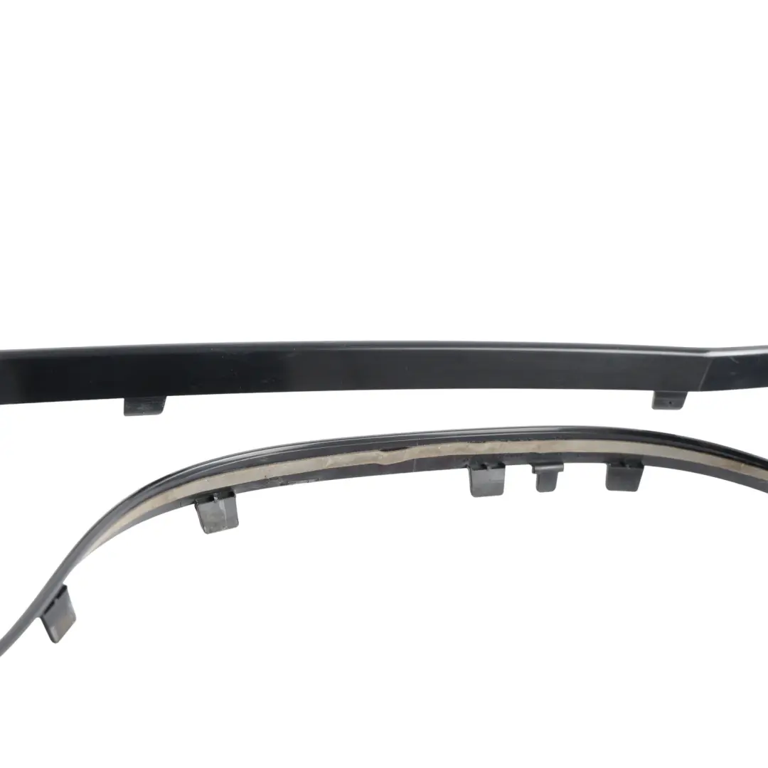 Mini F55 F56 F57 Cooper S Rear Bumper Trim Panel Frame Strip Black - SKU 7365071 - Part number 7365071