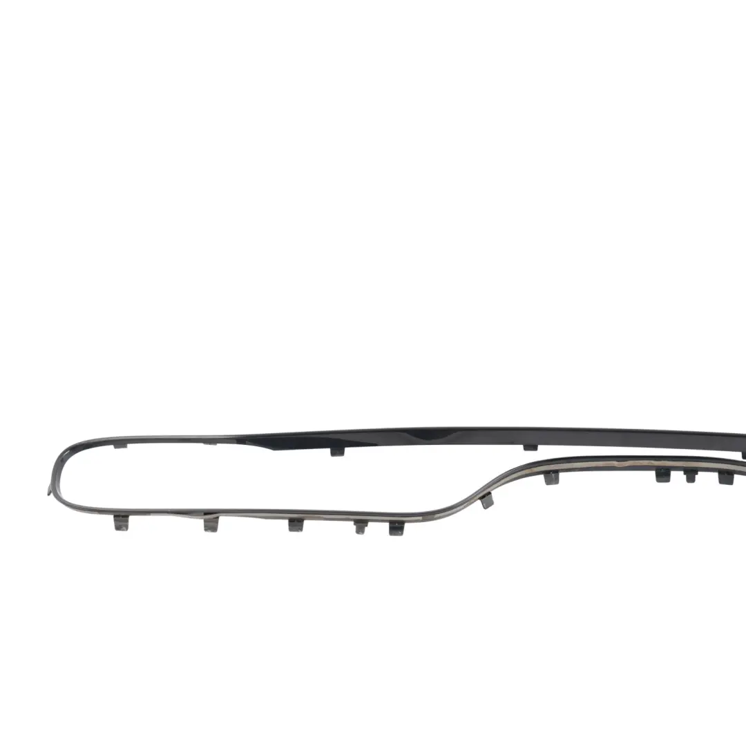 Mini F55 F56 F57 Cooper S Rear Bumper Trim Panel Frame Strip Black - SKU 7365071 - Part number 7365071