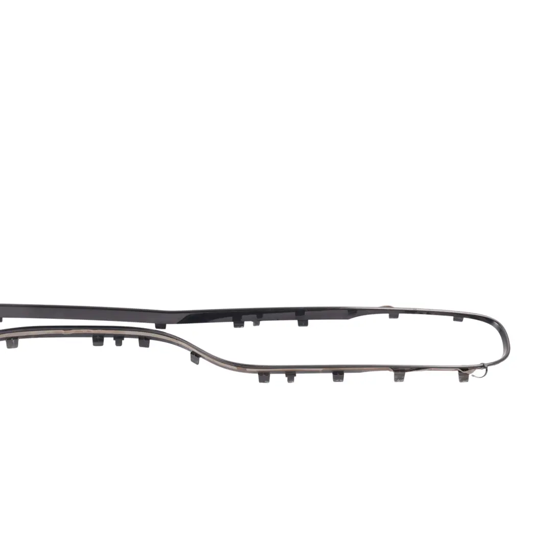 Mini F55 F56 F57 Cooper S Rear Bumper Trim Panel Frame Strip Black - SKU 7365071 - Part number 7365071