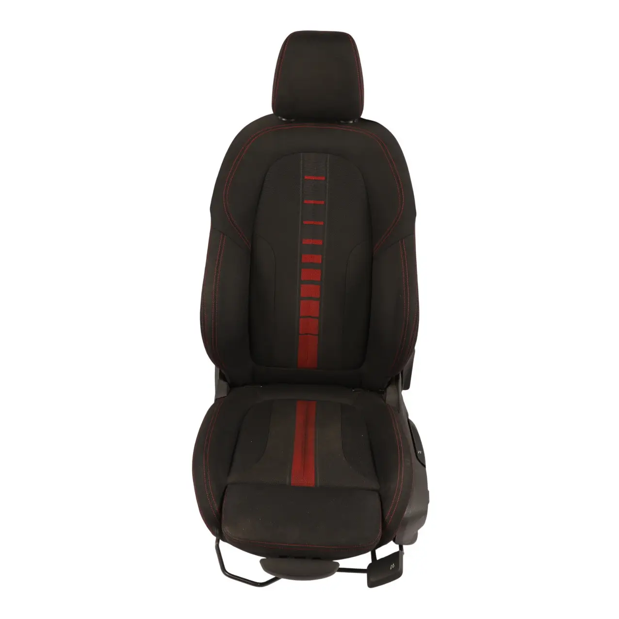 BMW F45 Sport Seat Front Left N/S Interior Cloth Fabric Race Anthracite Red