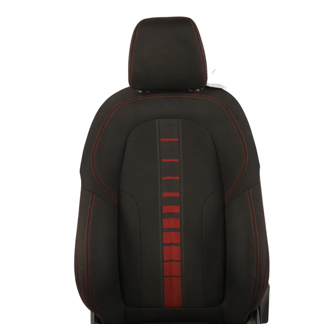 Front Left N/S Interior Cloth Fabric Race Anthracite Red to BMW F45 Sport Seat with Part number 7374645 BMW F45 Sport Seat Front Left N/S Interior Cloth Fabric Race Anthracite Red - SKU 7374645-2 - Part number 7374645