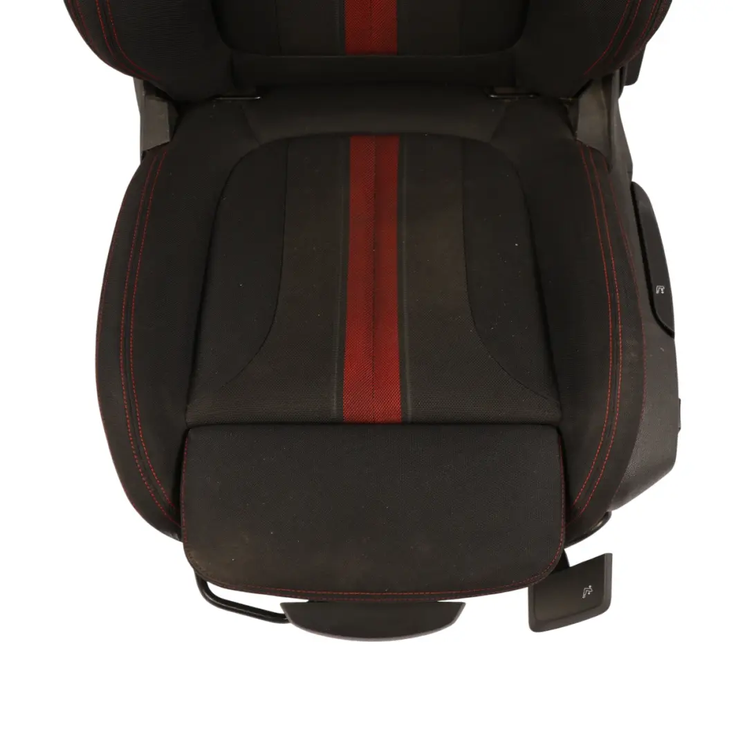 BMW F45 Sport Seat Front Left N/S Interior Cloth Fabric Race Anthracite Red - SKU 7374645-2 - Part number 7374645