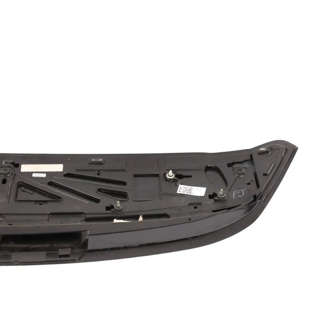 BMW X5 F15 Rear Upper Spoiler Tailagte Boot Panel Trim Black Sapphire - 475 - SKU 7381572-BS - Part number 7381572