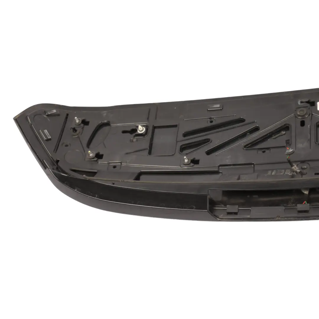 BMW X5 F15 Rear Upper Spoiler Tailagte Boot Panel Trim Black Sapphire - 475 - SKU 7381572-BS - Part number 7381572