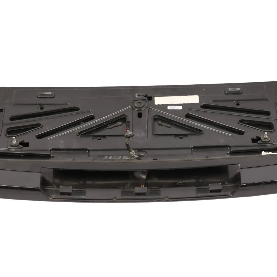 BMW X5 F15 Rear Upper Spoiler Tailagte Boot Panel Trim Black Sapphire - 475 - SKU 7381572-BS - Part number 7381572