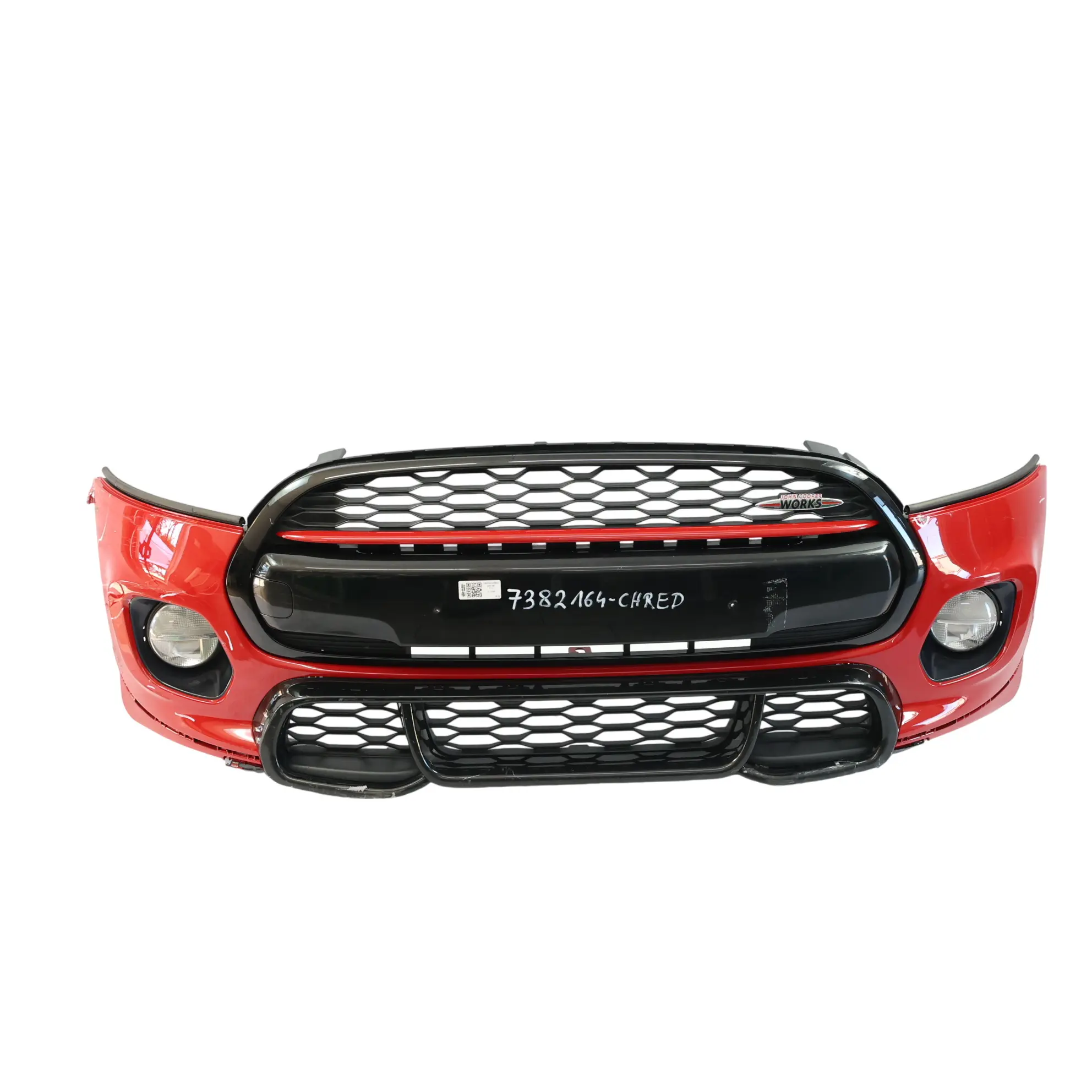 Mini F55 F56 Cooper S JCW Front Bumper Trim Panel Chili Red - 851